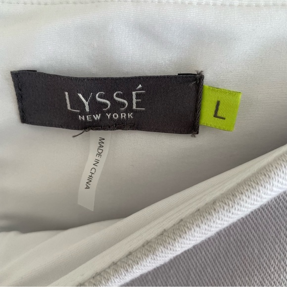 Lysse Light Gray Leggings Size L - Picture 5 of 11